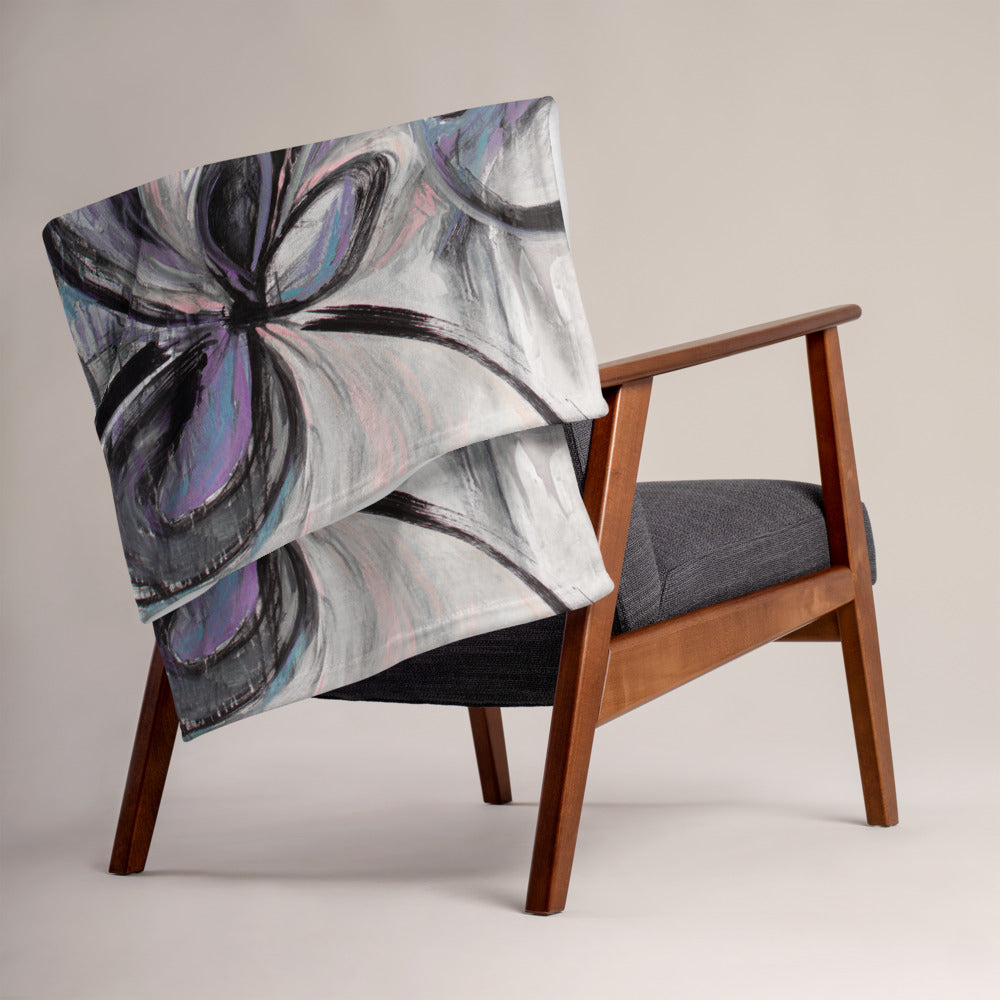 Soul Tie, Purple Throw Blanket