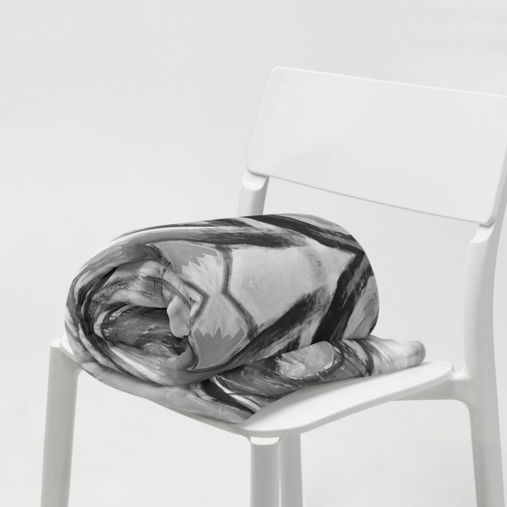 Soul Tie, B/W Throw Blanket