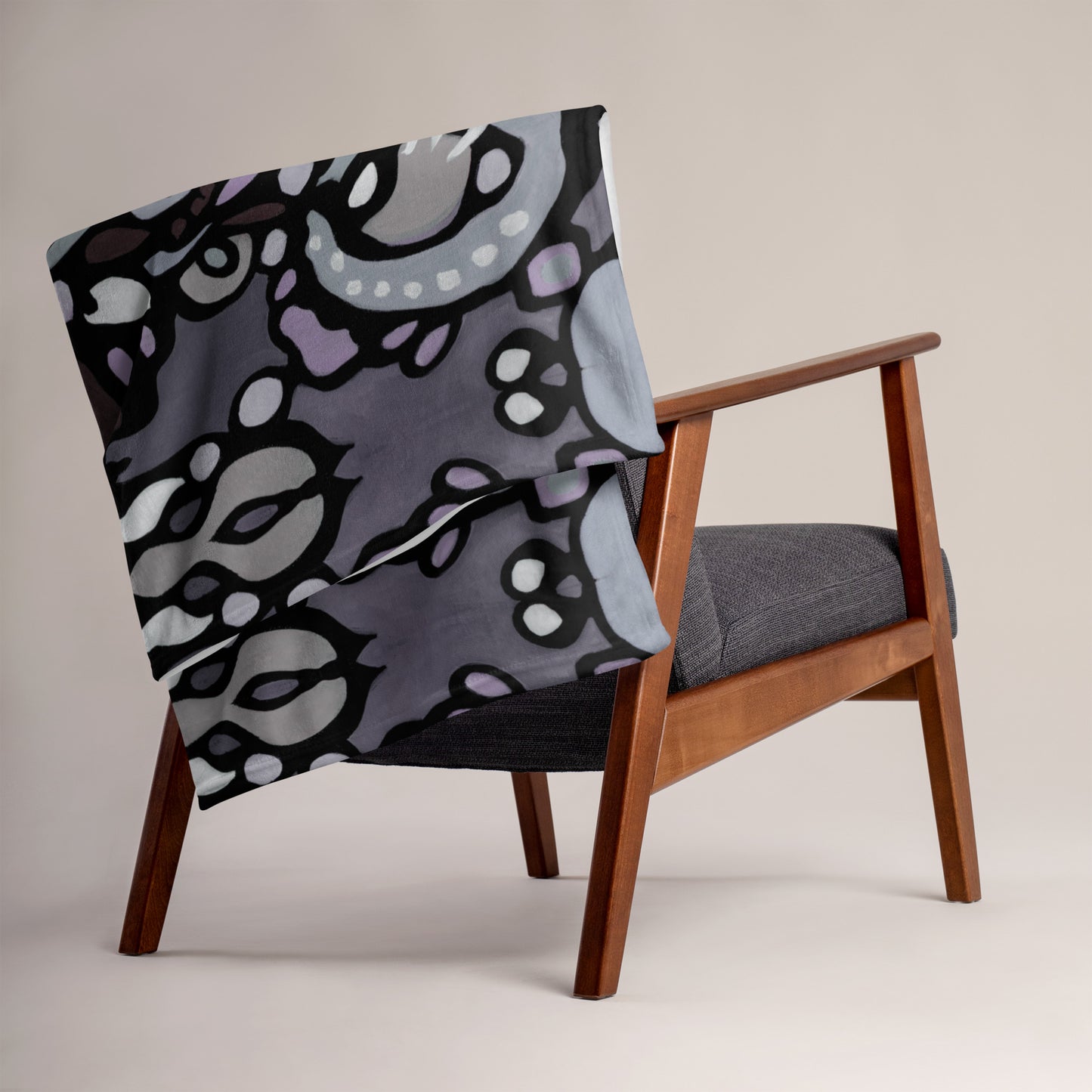 Z-Street, Purple Throw Blanket