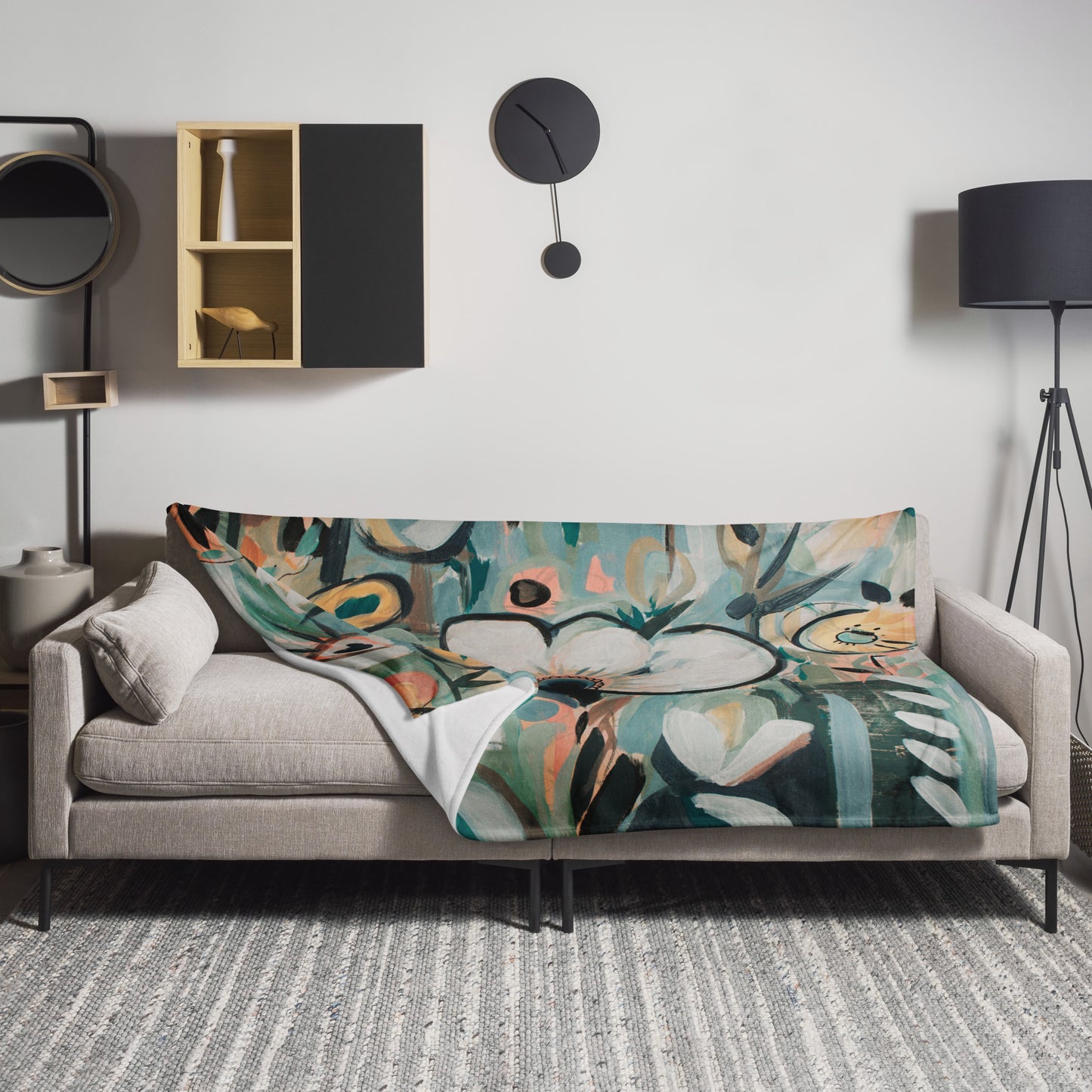 In Lieu of Flowers 4, Throw Blanket