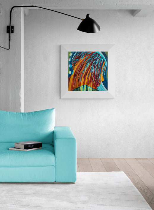 MOTHER NATURE, painting  SOLD