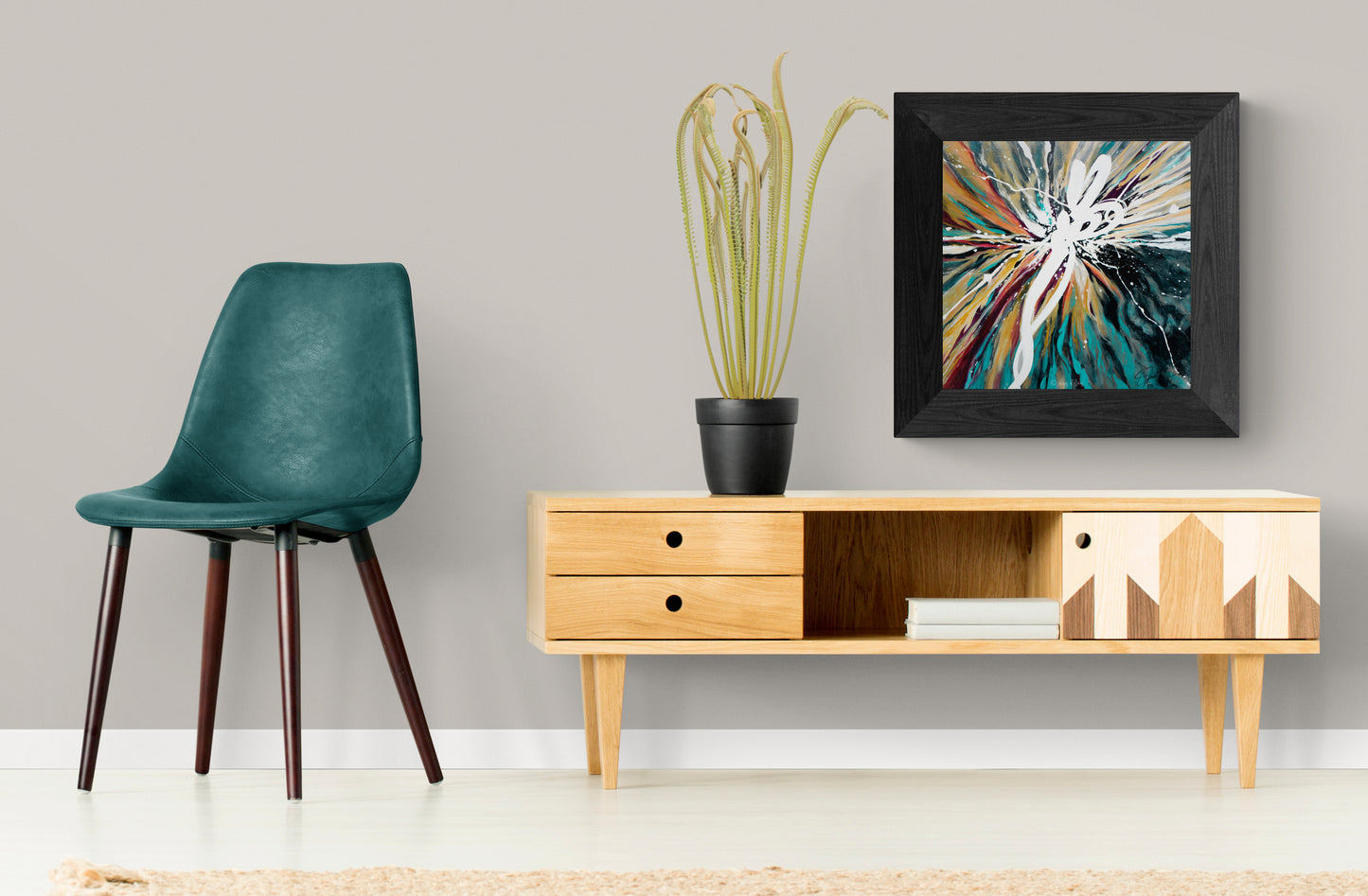 IGNITE, painting  P.O.R.