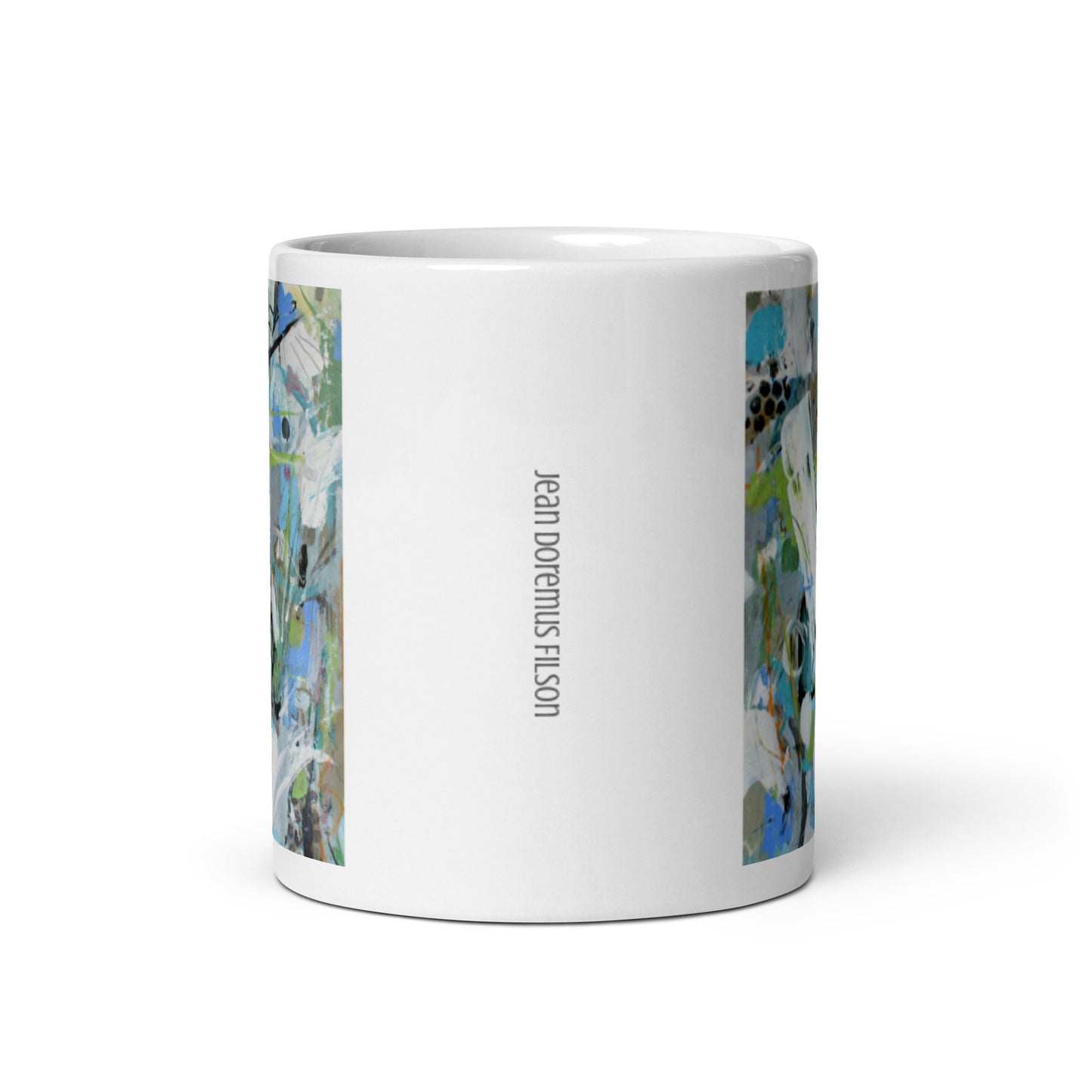 Word of Mouth, White glossy mug