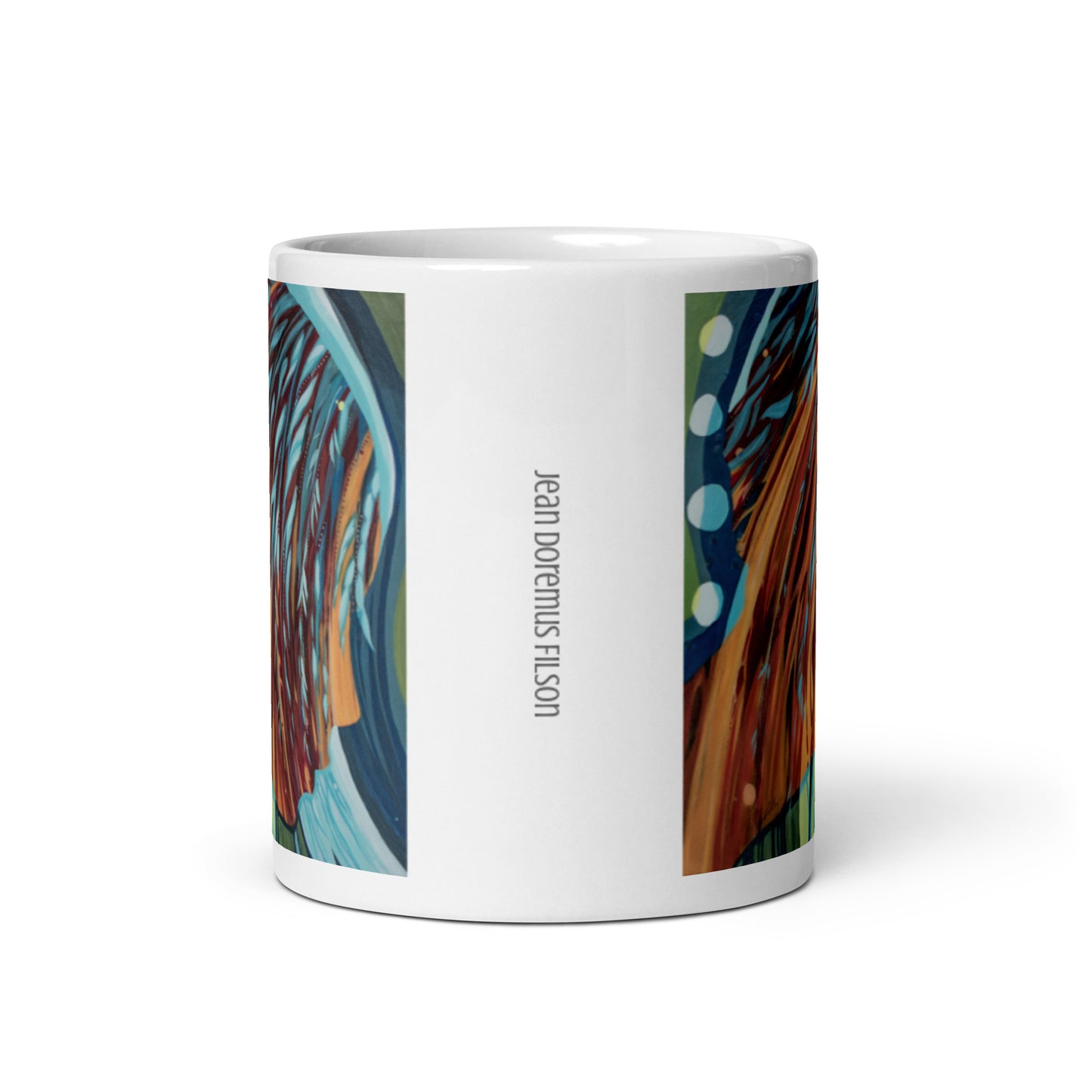 Mother Nature, White glossy mug