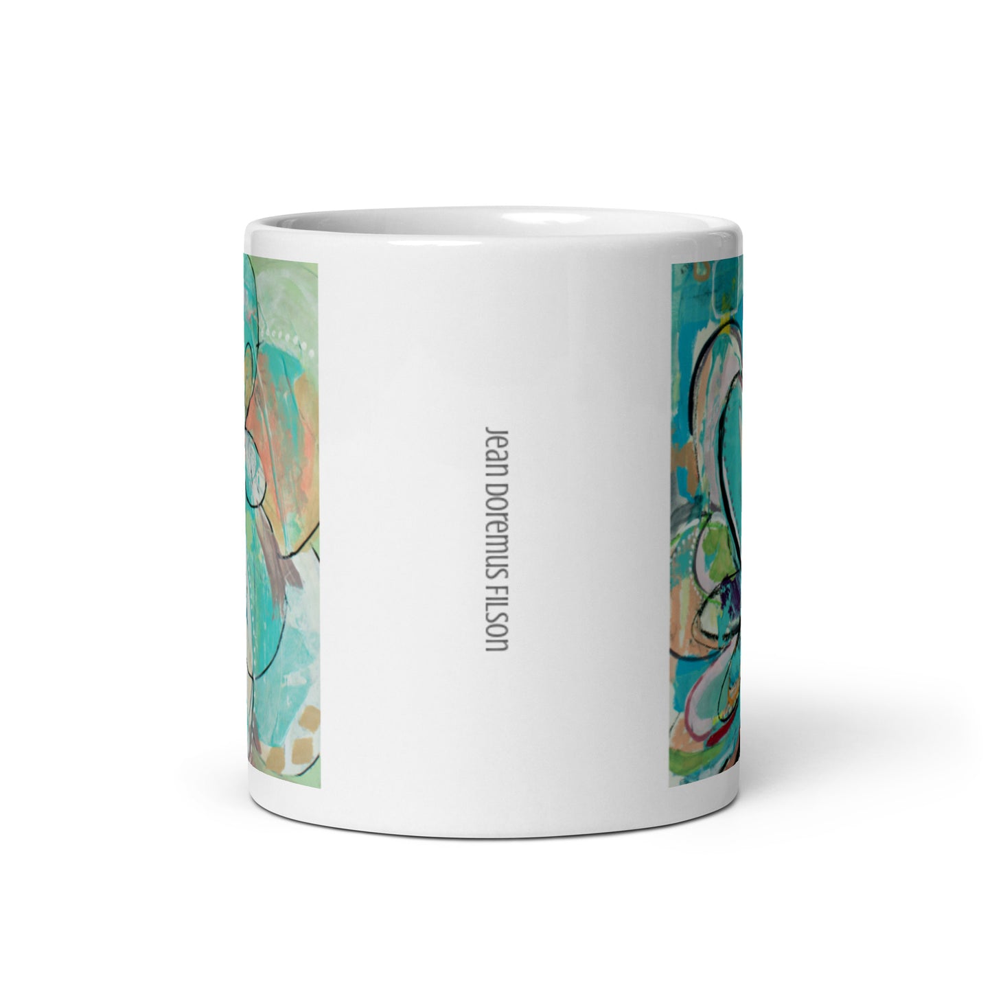 Female of the species, White glossy mug
