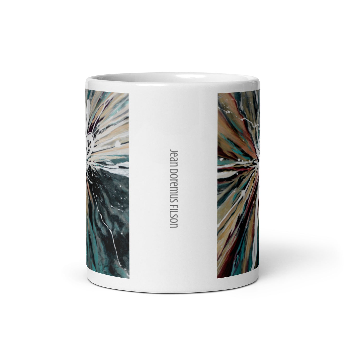Ignite, White glossy mug