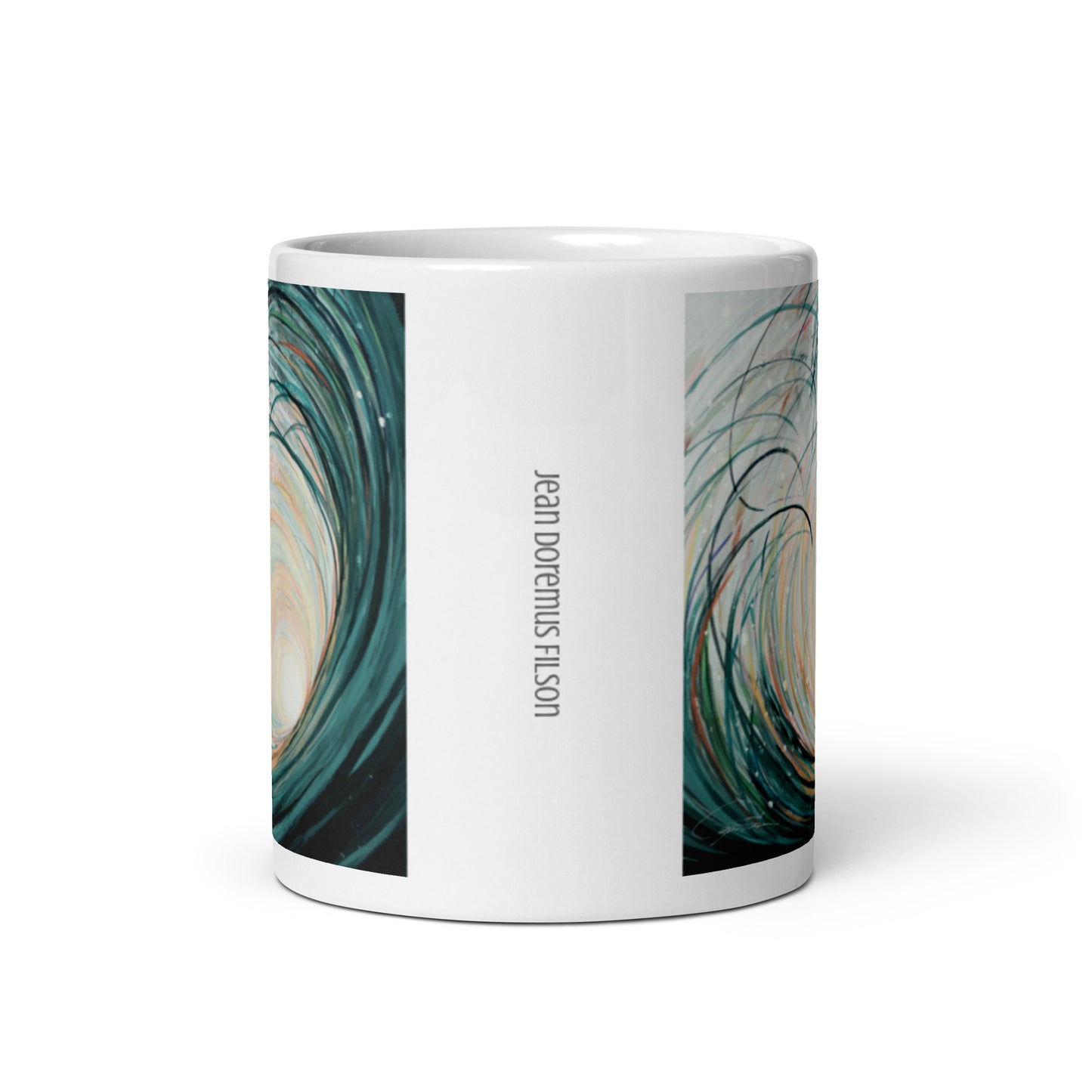 Empty Nest, White glossy mug