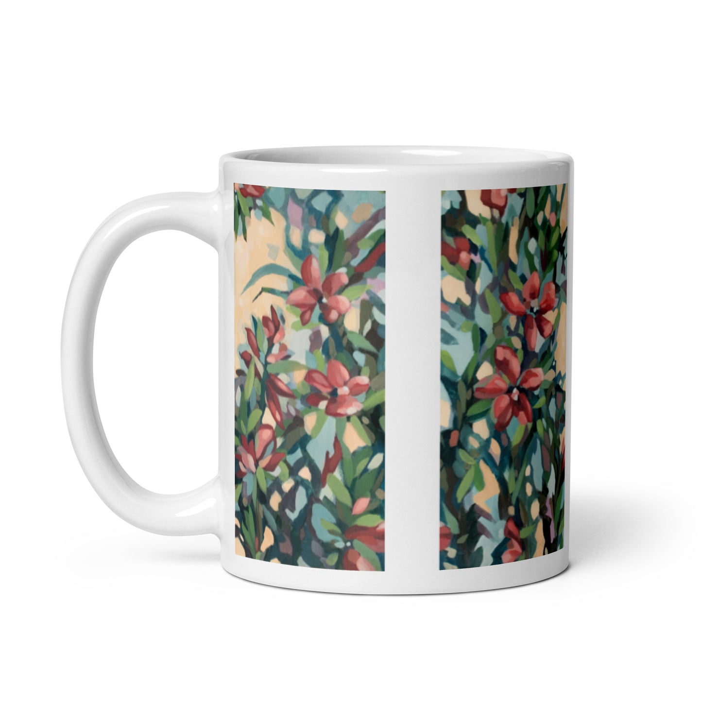 Lovers Touch 1&2, White glossy mug