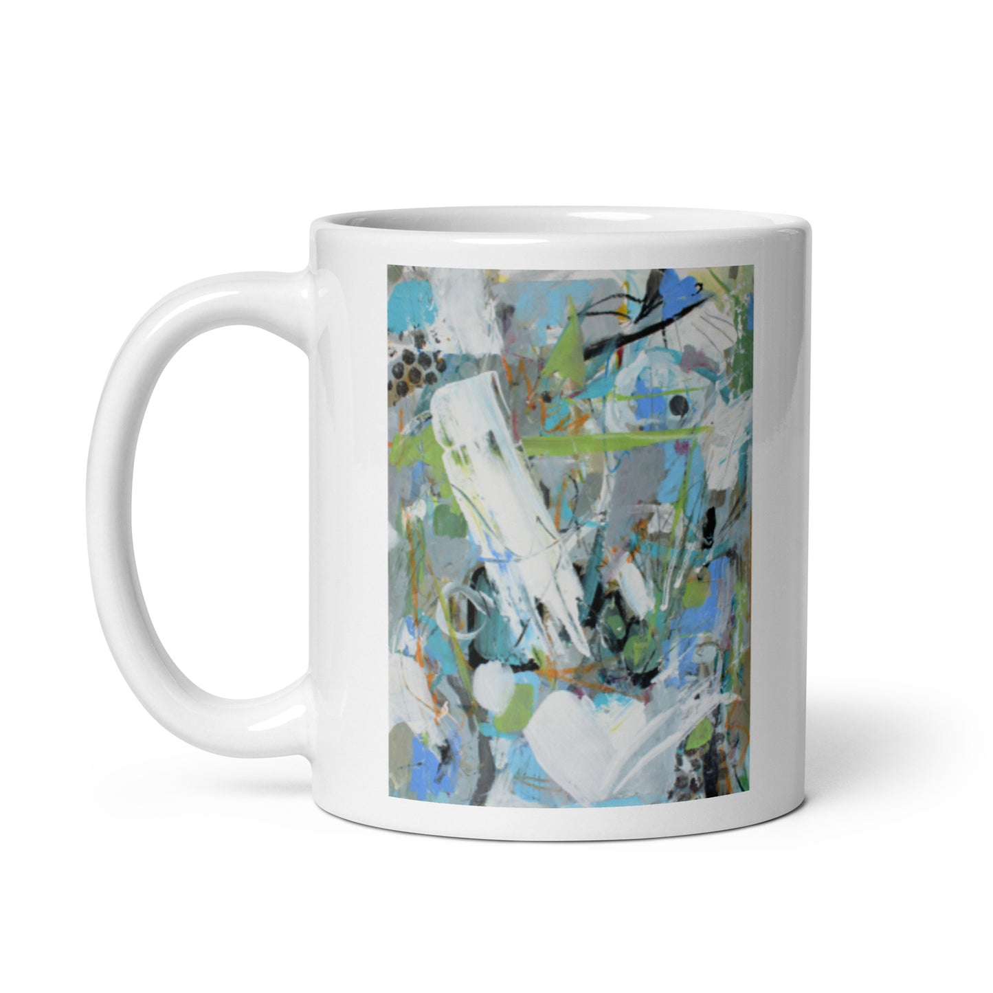 Word of Mouth, White glossy mug