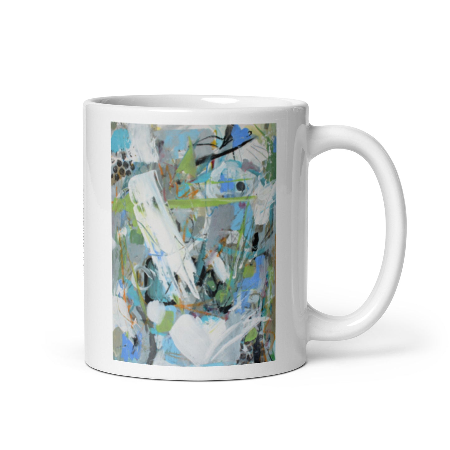 Word of Mouth, White glossy mug