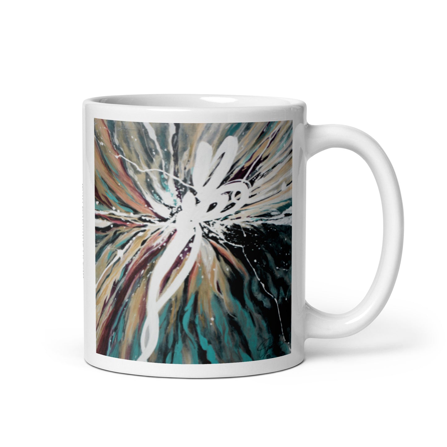Ignite, White glossy mug