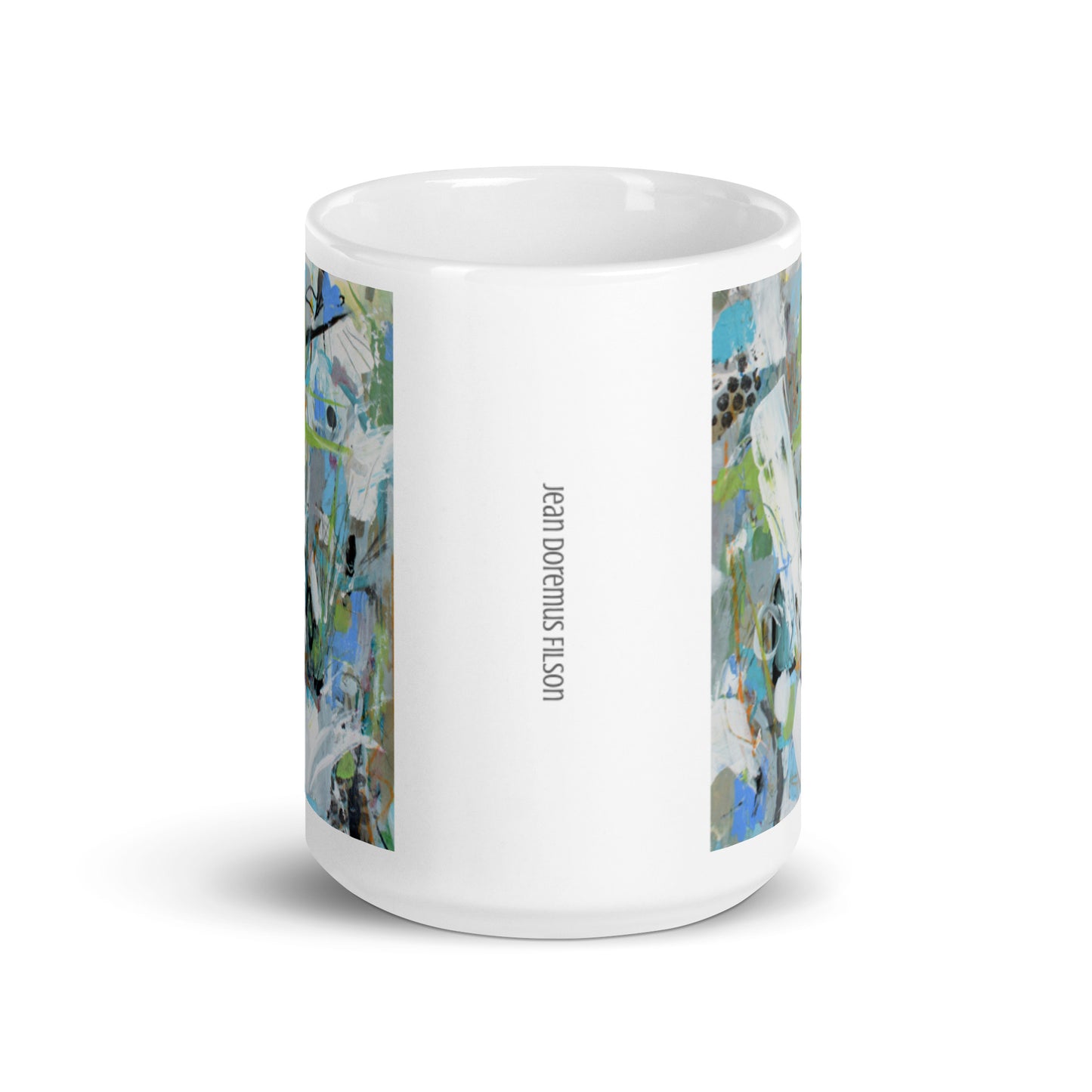 Word of Mouth, White glossy mug