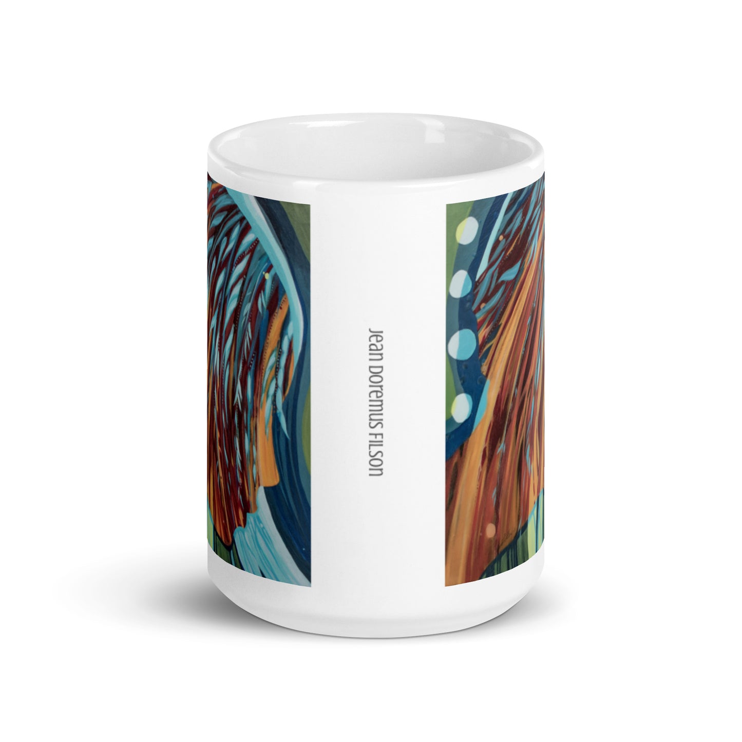 Mother Nature, White glossy mug