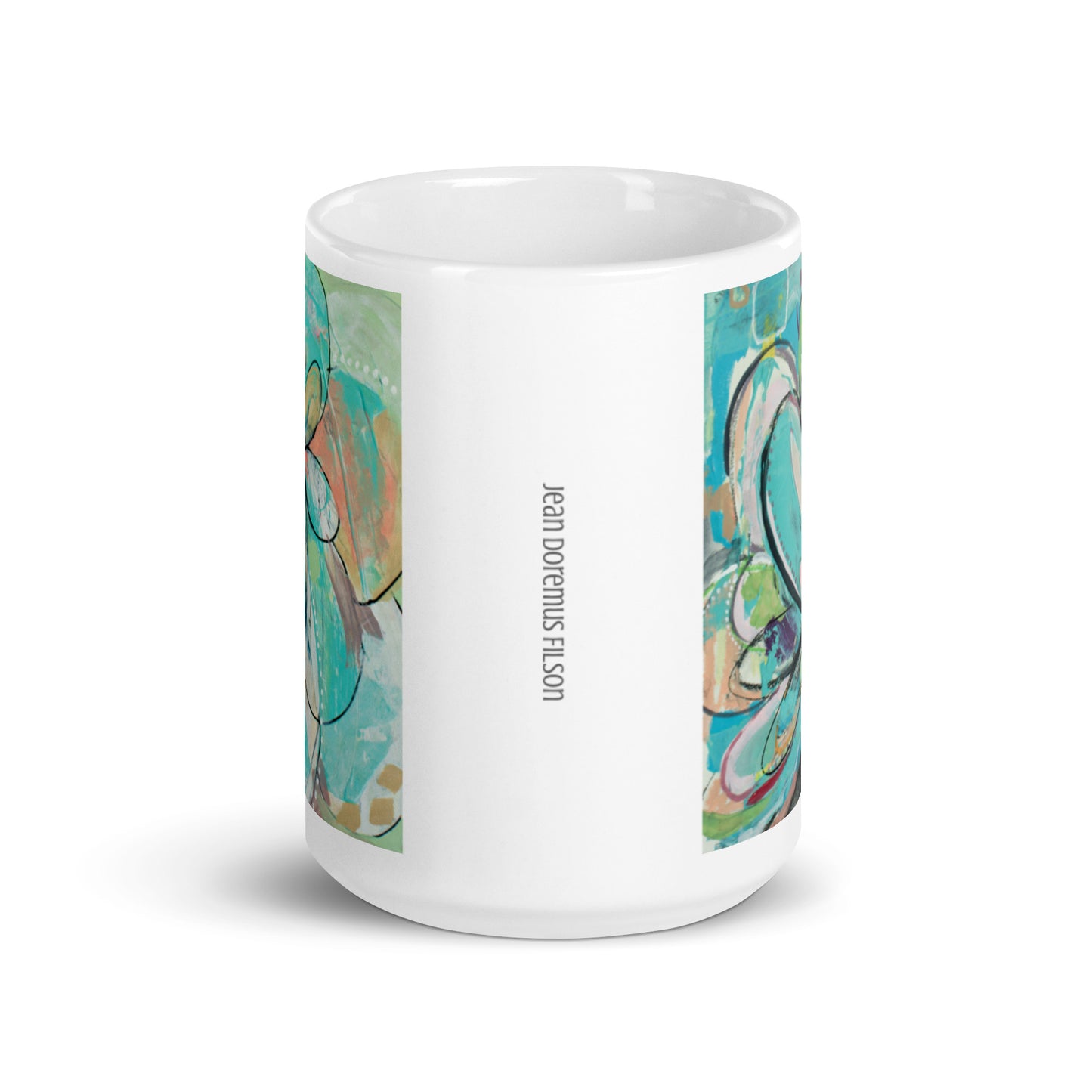 Female of the species, White glossy mug