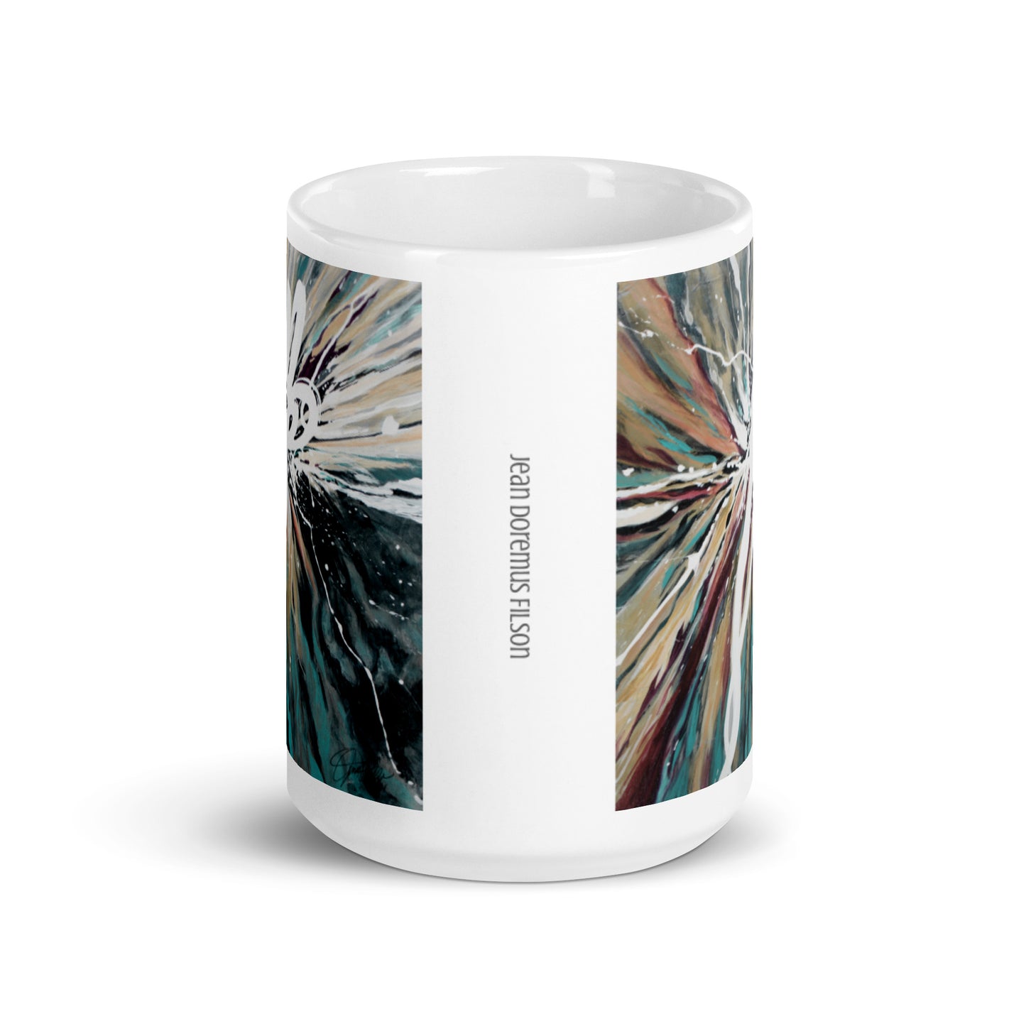Ignite, White glossy mug