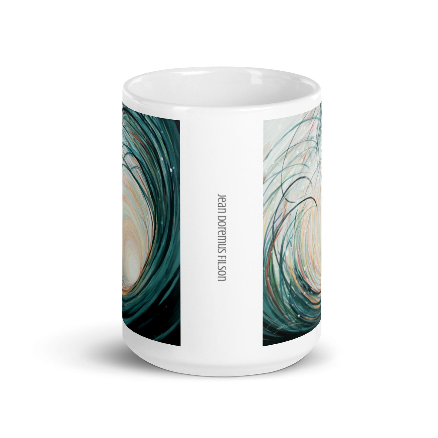 Empty Nest, White glossy mug