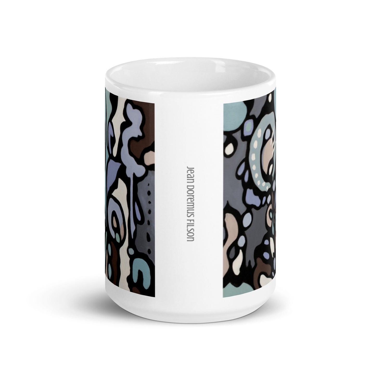Z-Street, White glossy mug
