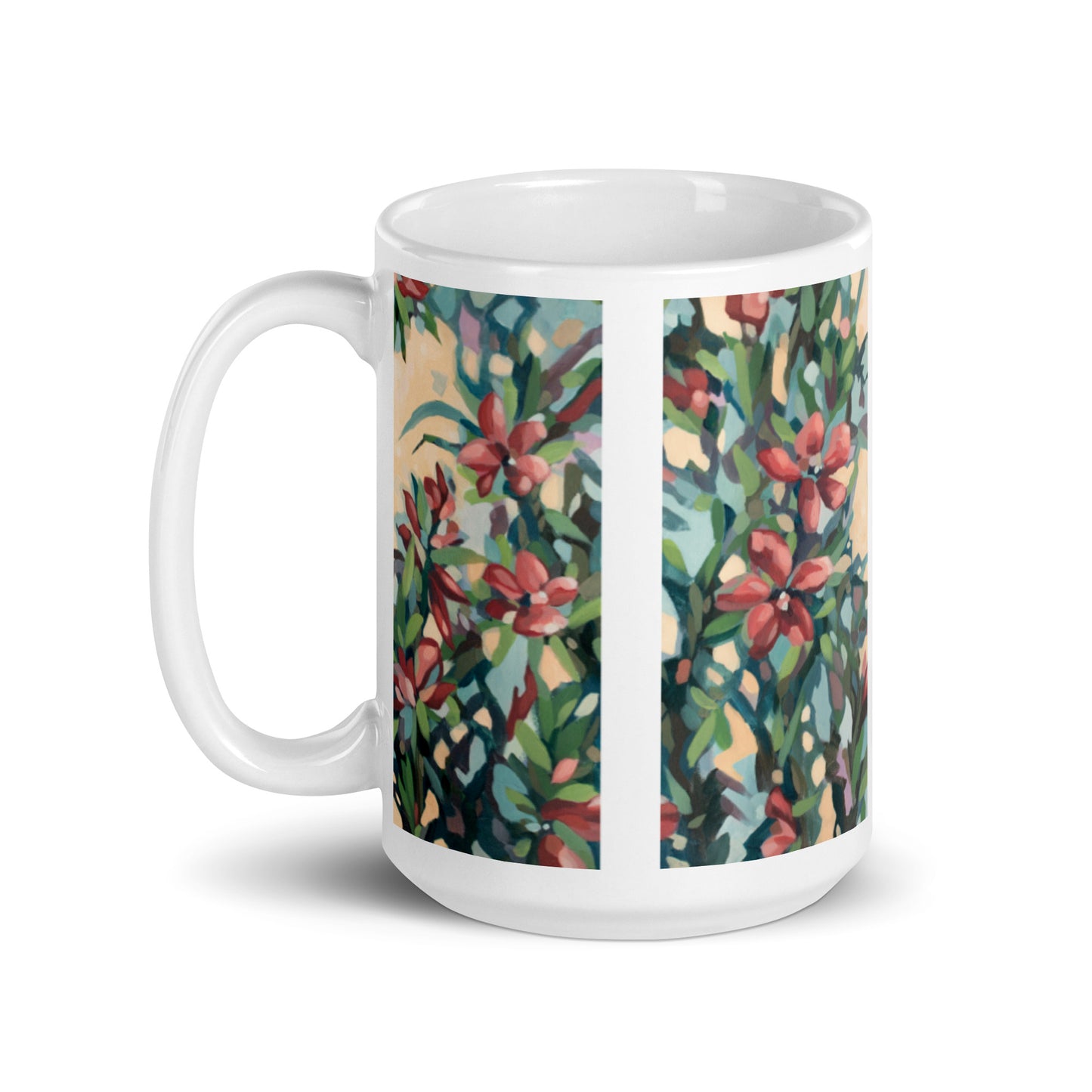 Lovers Touch 1&2, White glossy mug