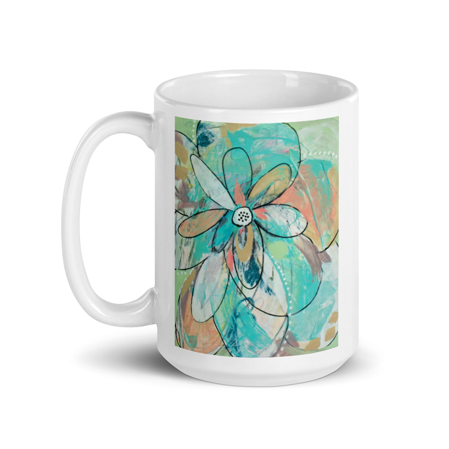 Female of the species, White glossy mug
