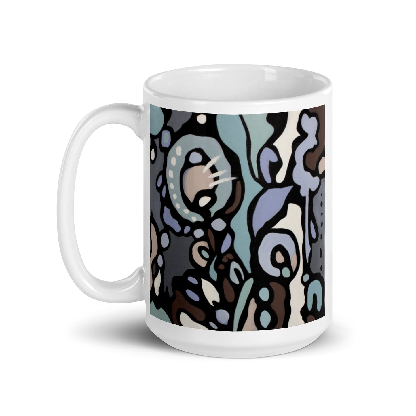 Z-Street, White glossy mug