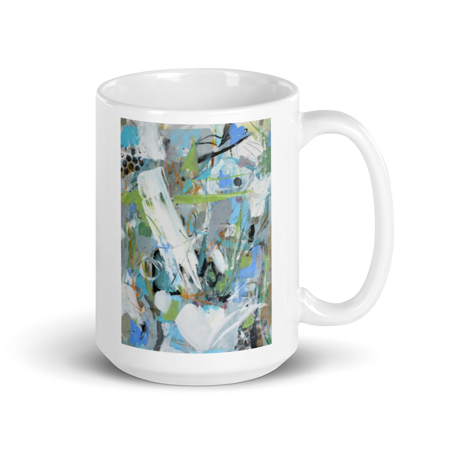 Word of Mouth, White glossy mug