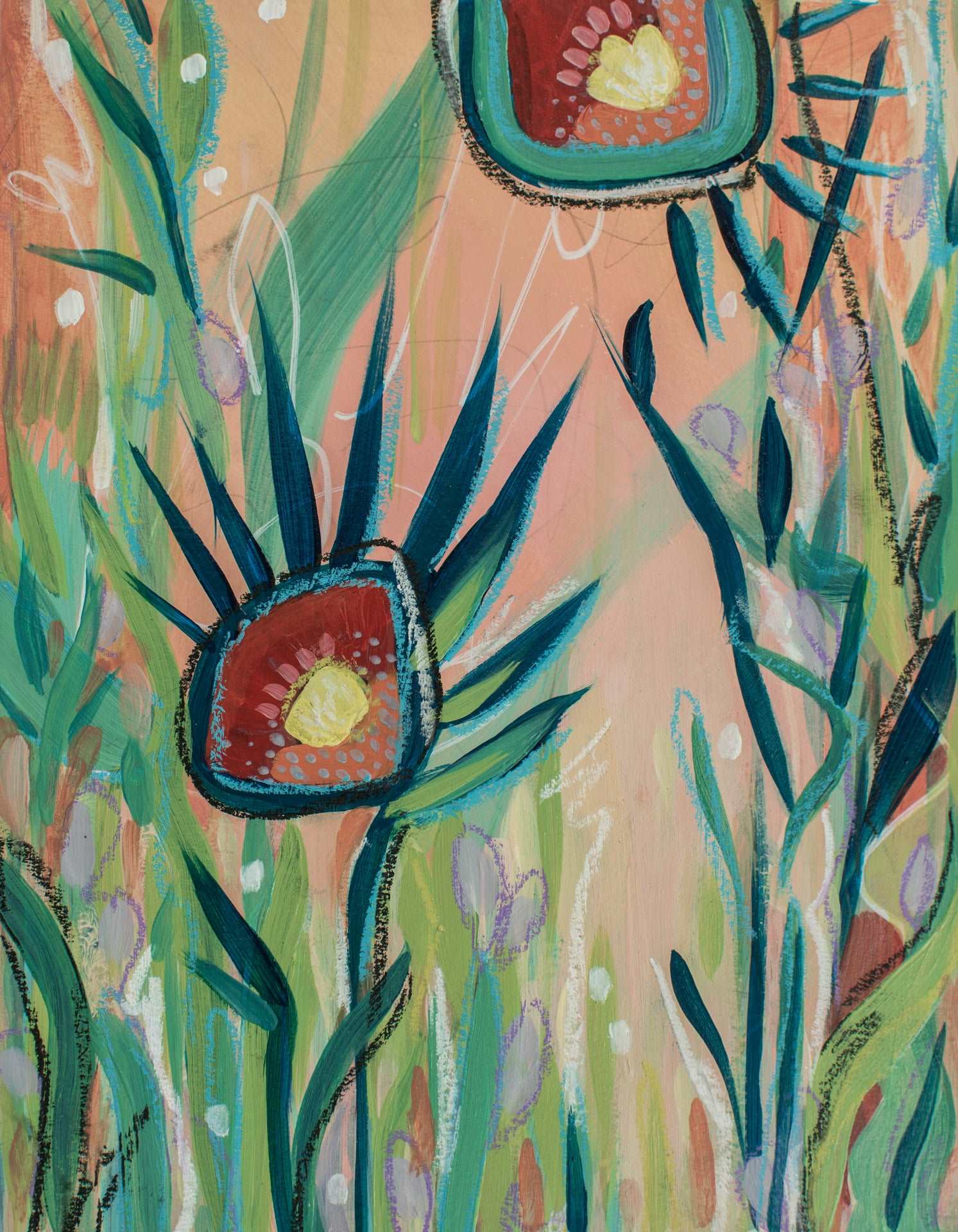 Footsteps in the Distance 1/4 Painting