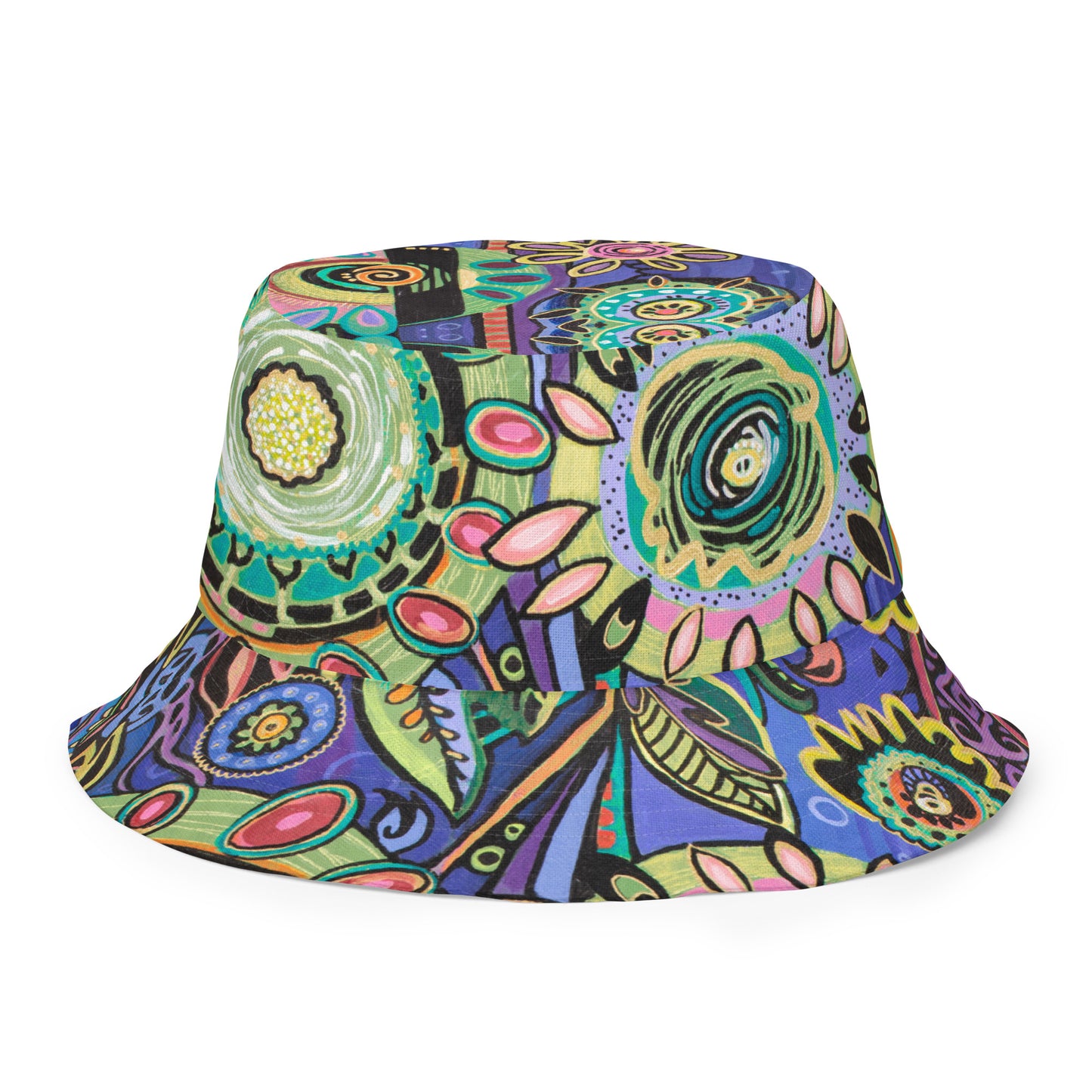 Soul Journey / Efflorescence Reversible bucket hat