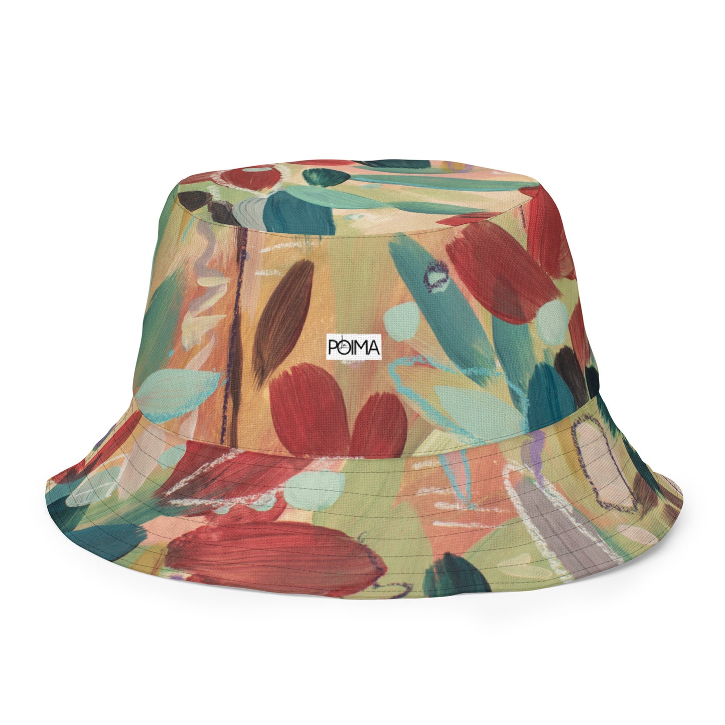 Reckless Succulent / Asking for Flowers  Reversible bucket hat