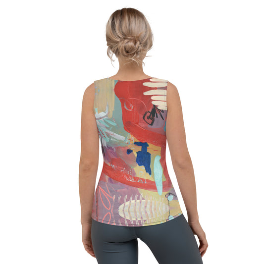 Red Dog Tank Top