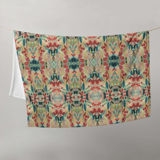 Asking for Flowers, Throw Blanket