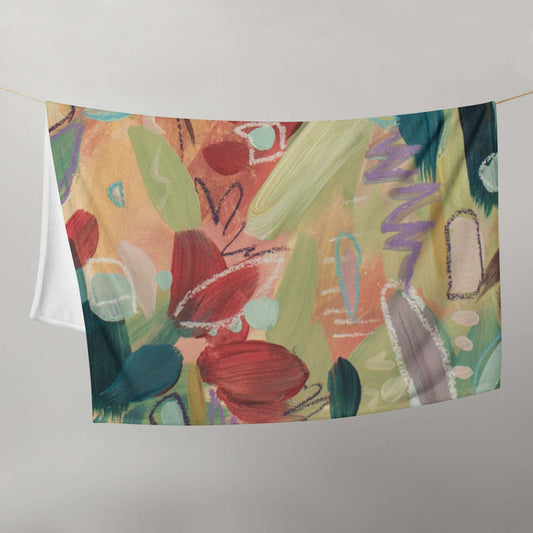 Asking for flowers, Throw Blanket