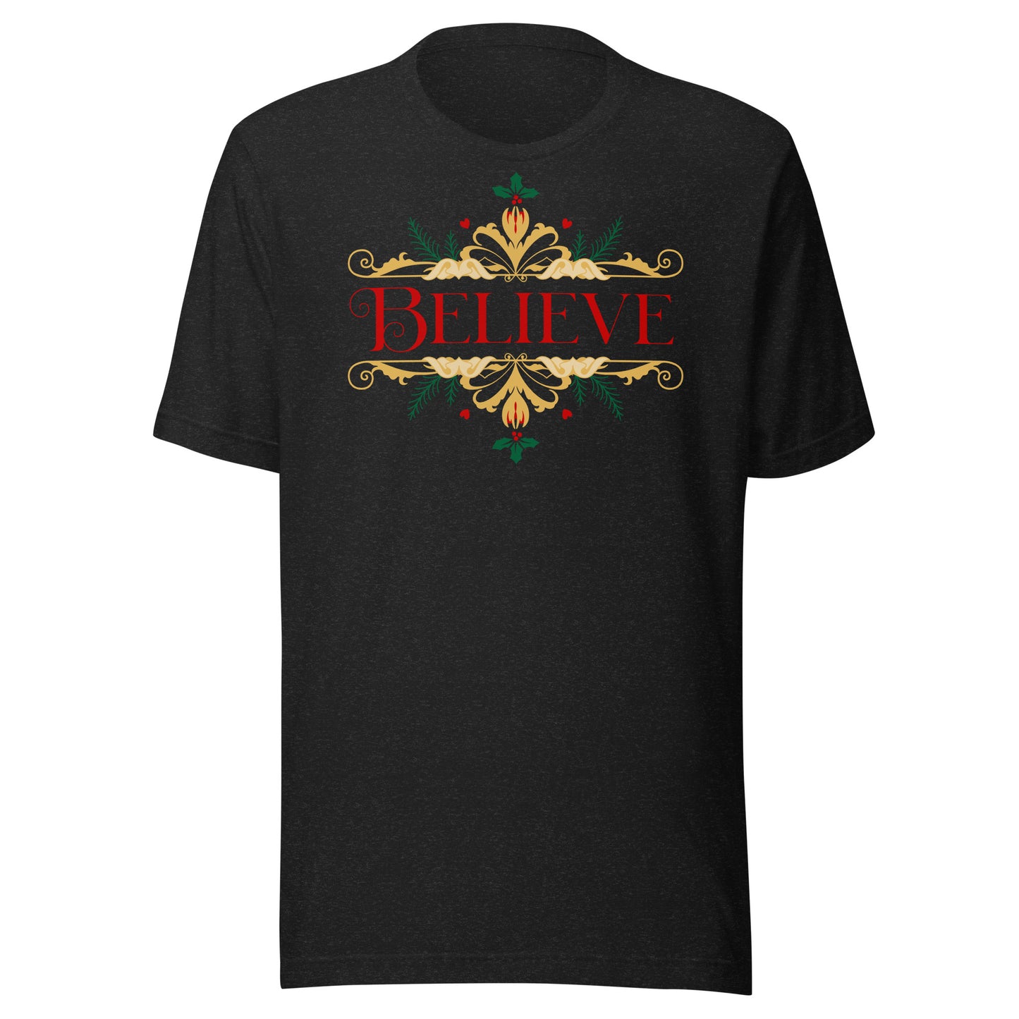 Believe Christmas t-shirt