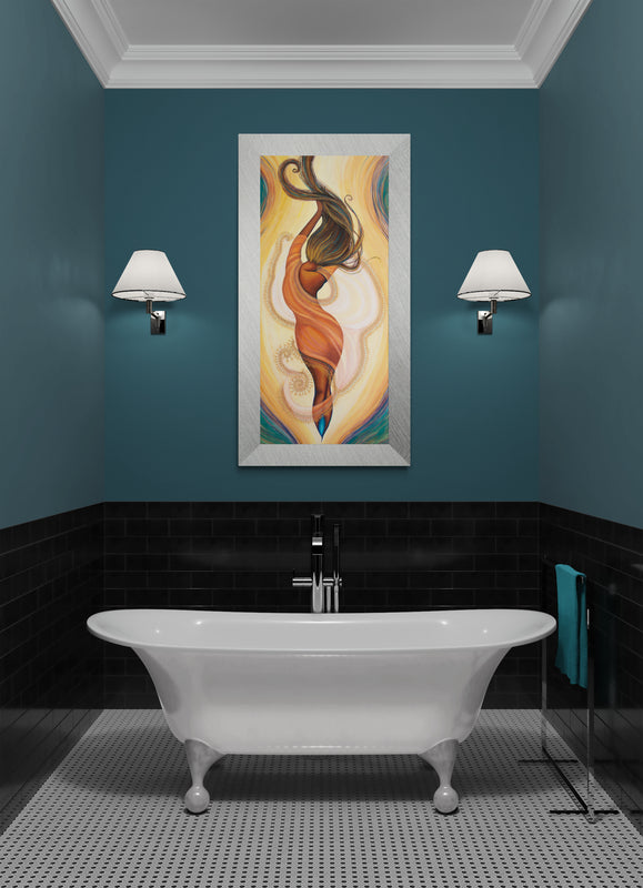 LIGHT YOU UP, painting P.O.R.