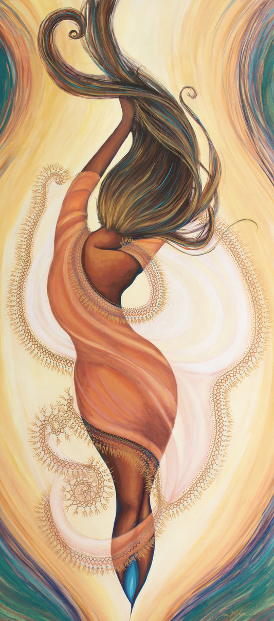 LIGHT YOU UP, painting P.O.R.