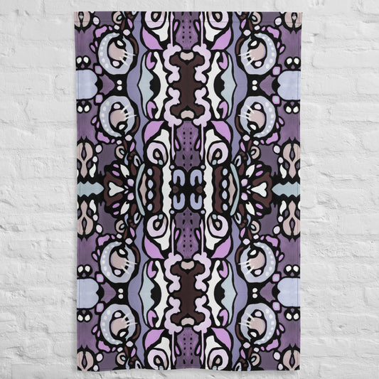 Z-Street, Purple Tapestry Flag