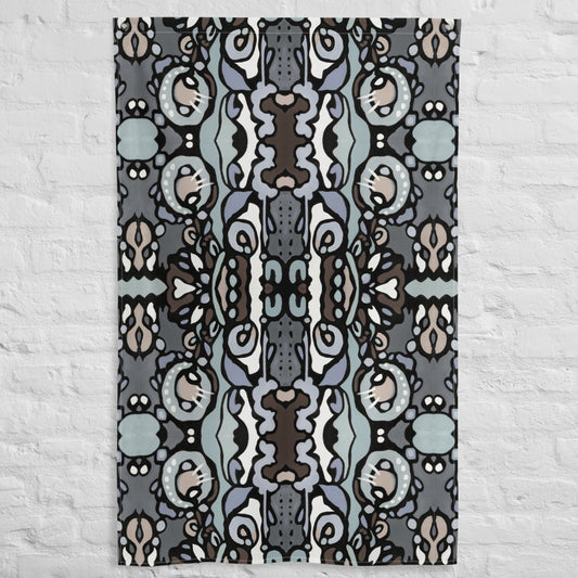 Z-Street, Gray Tapestry Flag