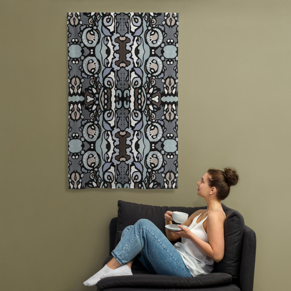 Z-Street, Gray Tapestry Flag