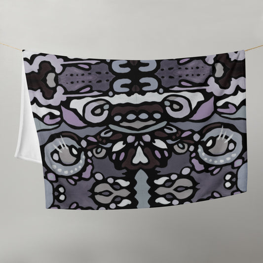 Z-Street, Purple Throw Blanket